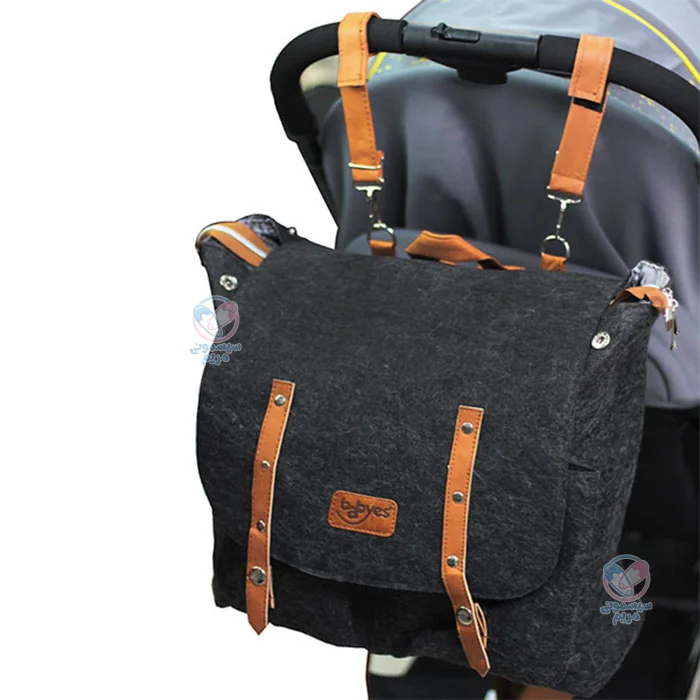 ساک لوازم بیبیز (Babyes) با بند نصب روی کالسکه