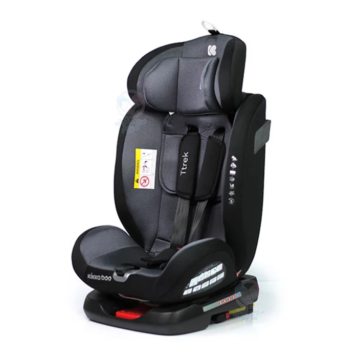 صندلی ماشین کیکابو تی ترک Kikkaboo Ttrek دارای SPS در کنارههای صندلی و کمربند ایمنی 5 نقطهای