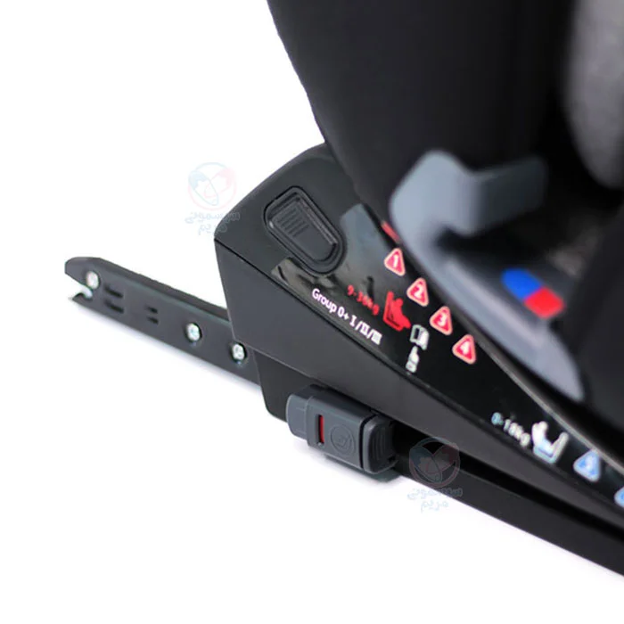 صندلی ماشین کیکابو با قابلیت تنظیم در سه حالت خوابیده، لمیده و نشسته