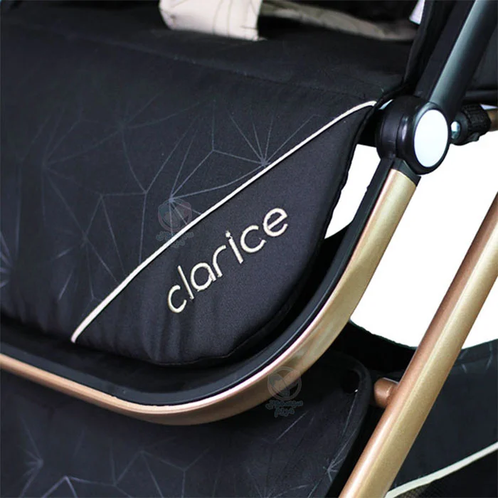 کالسکه مسافرتی کلاریس با قابلیت شستشوی آسان و مقاوم در برابر فشارهای خارجی