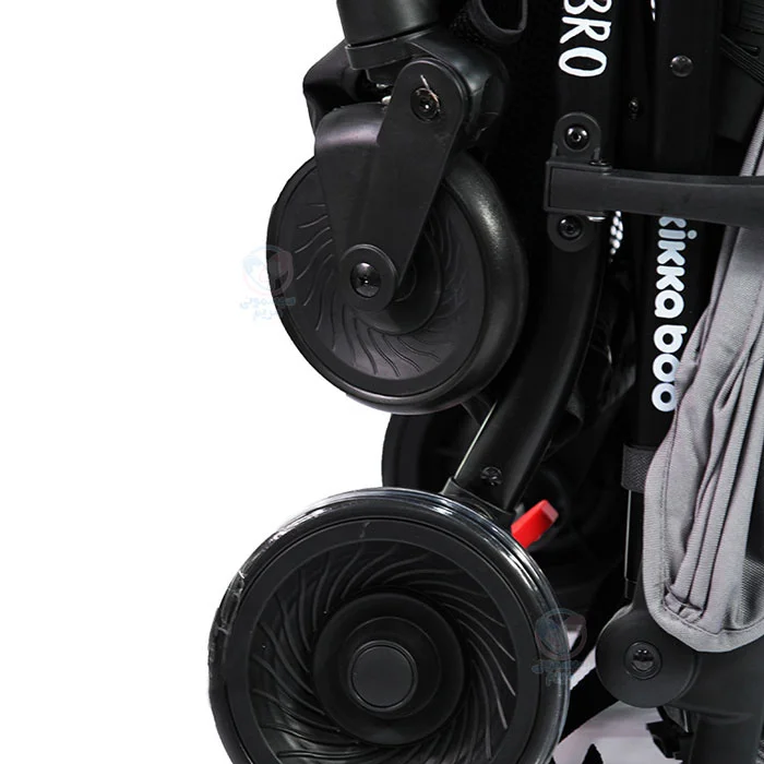 کالسکه مسافرتی کیکابو با چرخهای اسفنجی فشرده و مقاوم