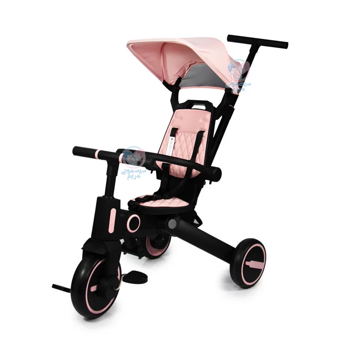 سه چرخه تاشو یونی بی بی Uonibaby Sl168 صورتی