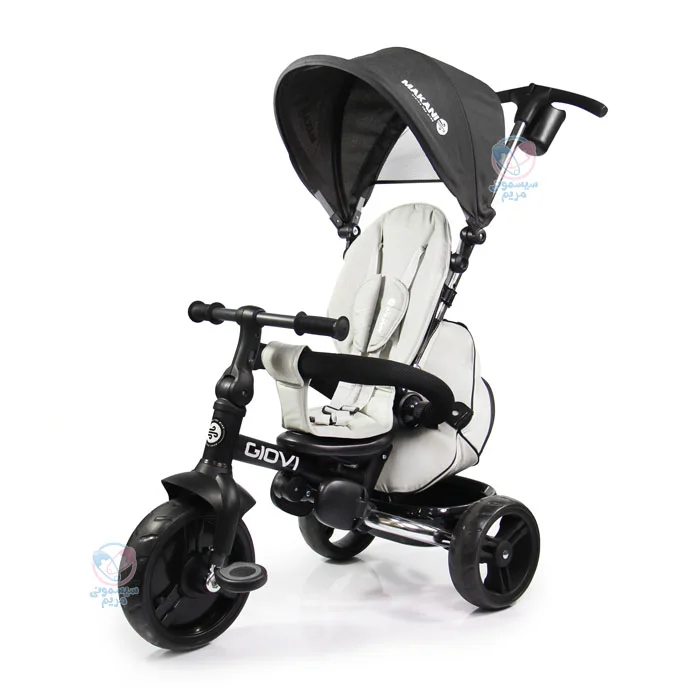 سه چرخه کیکابو Kikkaboo Giovi مشکی