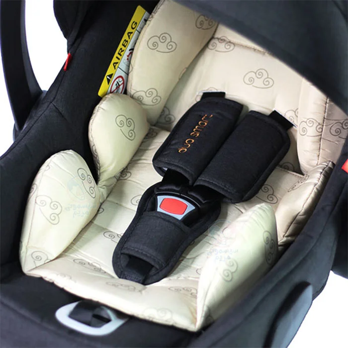 کریر Chipolino Duo Smart مجهز به پدهای دوبل نرم و منعطف با کاور پارچهای