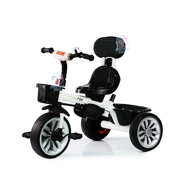 ظرفیت وزنی سه چرخه چیپولینو مدل ماتریکس حداکثر 25 کیلوگرم است.