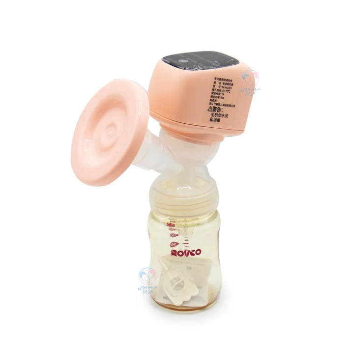 شیردوش برقی رووکو Rovco، با ظرفیت 180 میلیلیتر مجهز به سیستم ایربگ و چک ولو است.