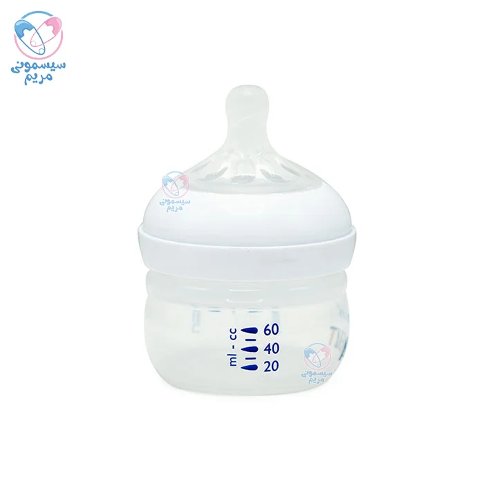 شیشه شیر طلقی 60 میلی‌‌لیتر اونت، مناسب برای نوزادان ریزجثه (نارس)