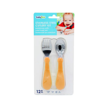 قاشق و چنگال استیل بیبی جم Baby jem
