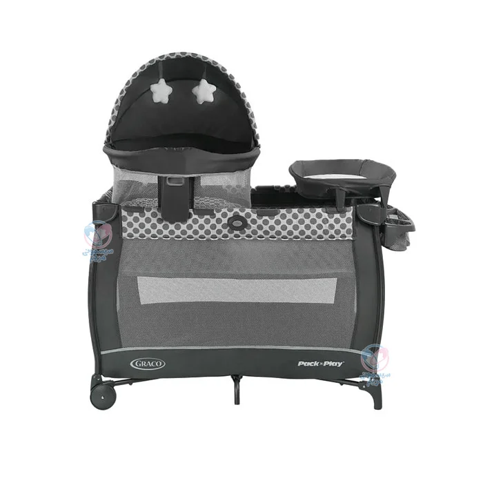 تخت و پارک graco travel dome lx با خواص ضدتعریق و ضدحساسیت