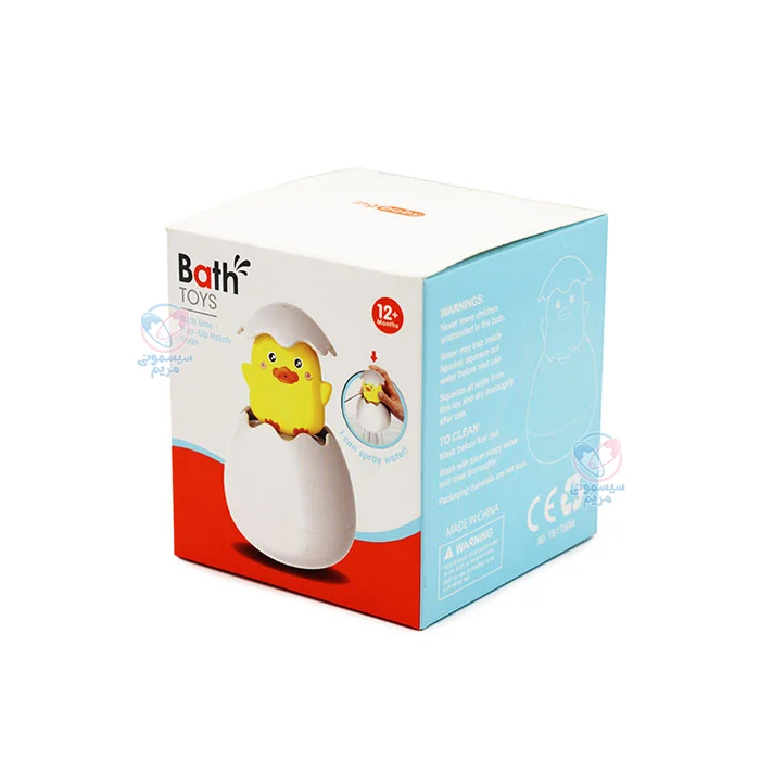 تخم مرغ شناور ing baby طرح جوجه تهیه شده از مواد پلاستیکی با کیفیت و مقاوم در برابر آب و رطوبت