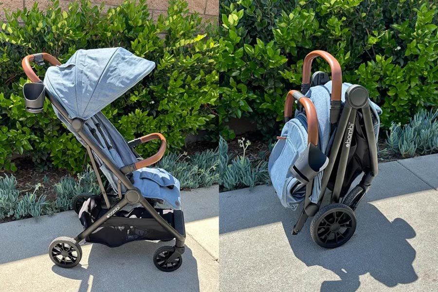 تا شدن آسان از مکانات ضروری کالسکه مسافرتی است.