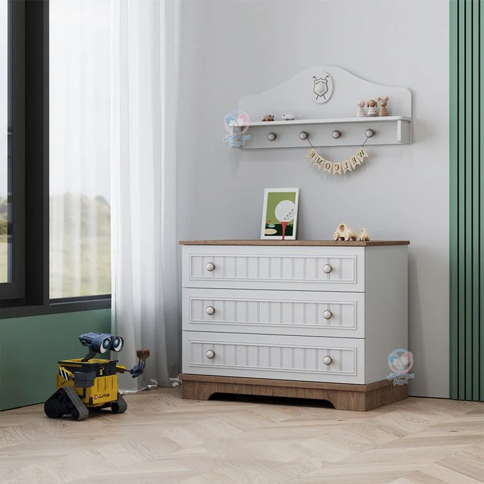 مجهز به 4 کشوی جادار