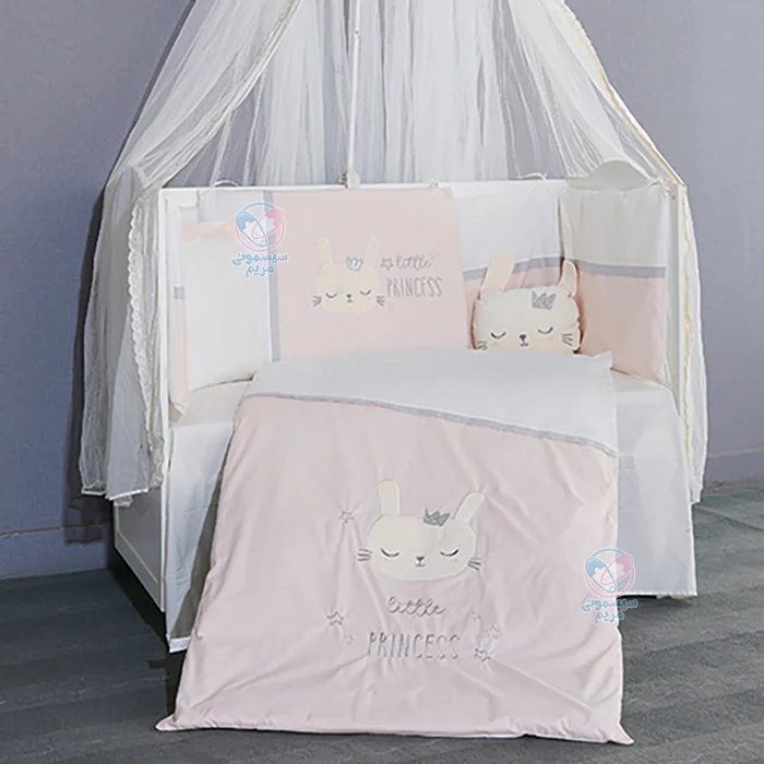 سرویس خواب ۸ تکه Show Baby شامل: لحاف، ملحفه، بالش، روبالشی، کوسن، گارد بالا و گارد بغل