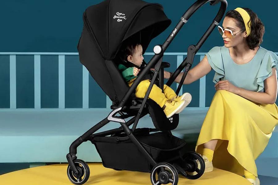 کالسکه مسافرتی Jikel Life با یک سبد بزرگ، جادار و مقاوم