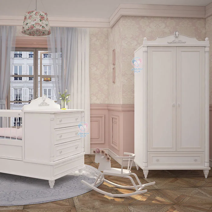 کمد نوزاد ونیز مناسب برای جا دادن انواع پوشاک و لوازم شخصی کودک از بدو تولد تا نوجوانی