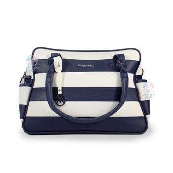 ساک لوازم نوزاد M&Y Zebra Deri سرمه ای