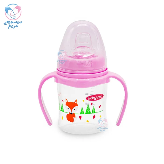 لیوان آبمیوه خوری 150 میلی لیتر بیبی لند Babyland صورتی