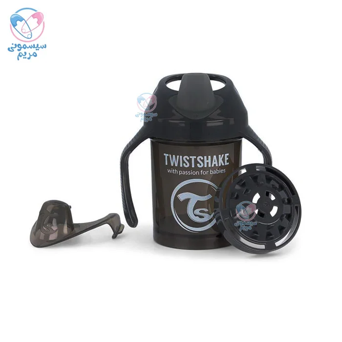 لیوان آموزشی Twistshake تشکیل شده از پلاستیک باکیفیت و مقاوم