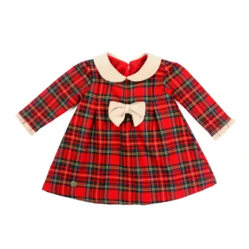 پیراهن دخترانه بیبی دول Baby Doll چهارخانه