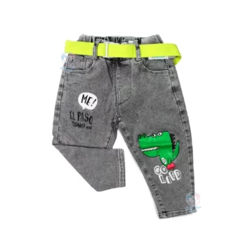 شلوار مام استایل طرح دایناسور