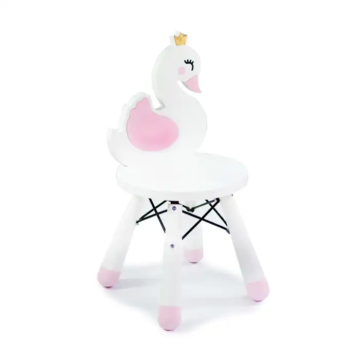 صندلی چوبی کودک بیبی ویژن Baby Vision قو