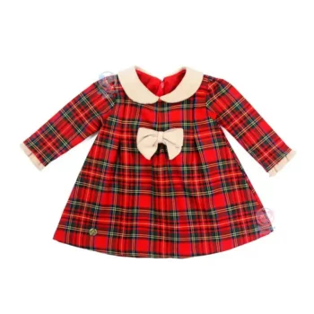 پیراهن دخترانه بیبی دول Baby Doll چهارخانه