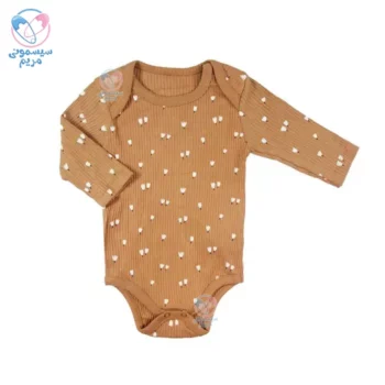 زیر دکمه آستین بلند کبریتی نسیکسز Necixs طرح گل ریز