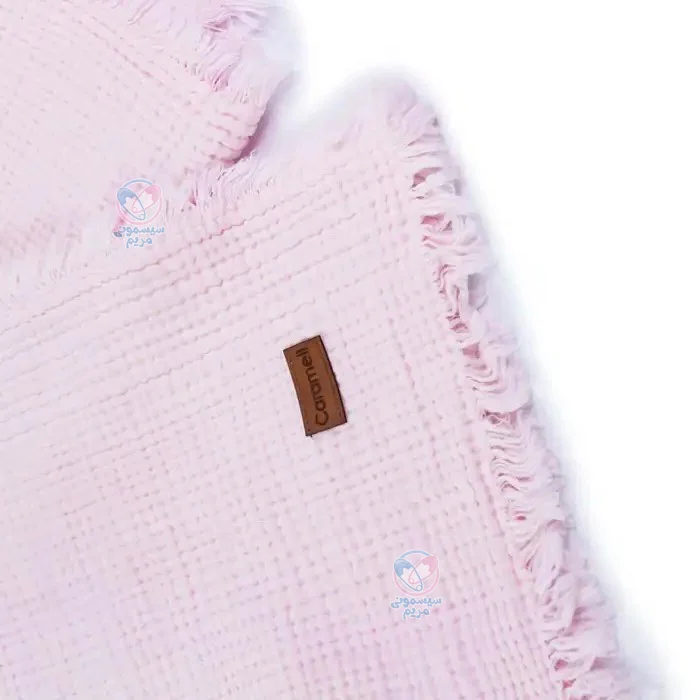 پتو چهار فصل کارامل Caramell صورتی