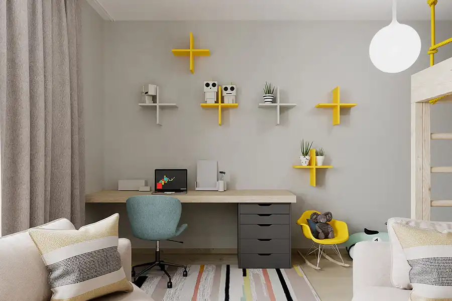 از مزایای شلفهای چوبی میتوان به دوام، محکمبودن و تنوع رنگی آنها اشاره کرد.