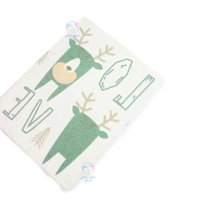 پتو نخی بیبی توف Bebitof گوزن با طراحی زیبا و خاص خود، انتخابی عالی برای والدینیست که نوزاد دارند.