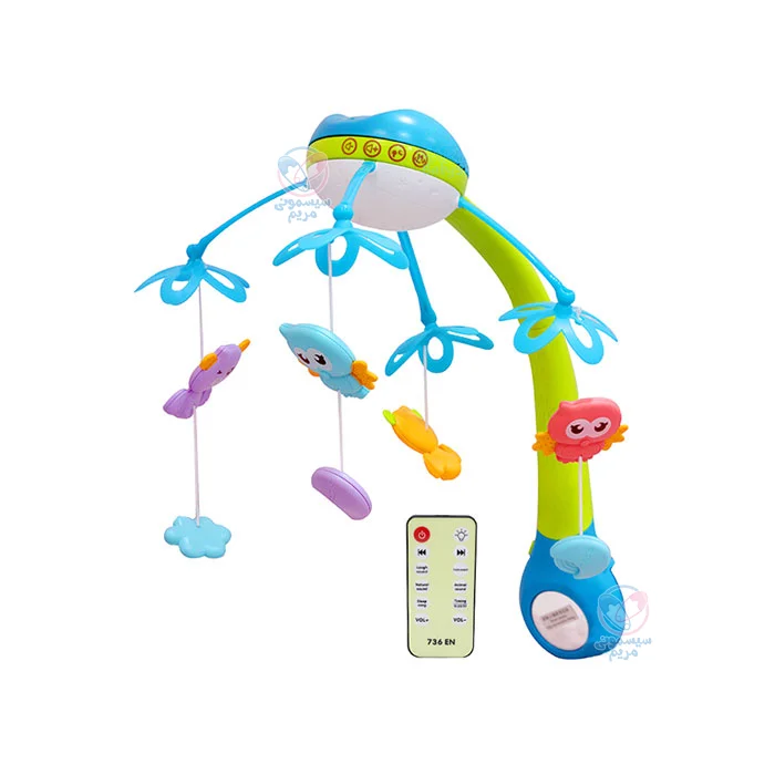 محصولی مجهز به چراغخواب و ریموت کنترل برای پخش موسیقی