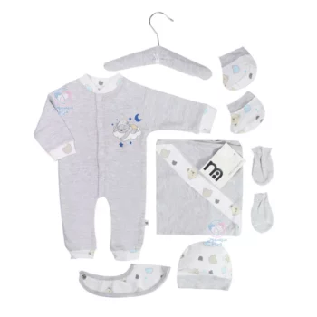 ست بیمارستانی 7 تیکه مادرکر Mothercare طرح خرس خوابیده