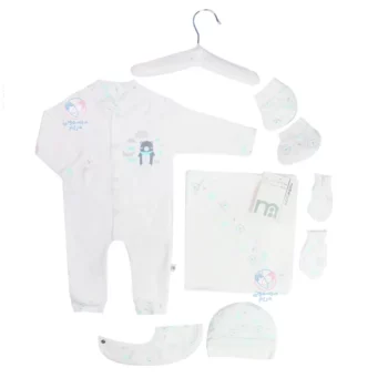 ست بیمارستانی 7 تیکه مادرکر Mothercare طرح خرس قطبی