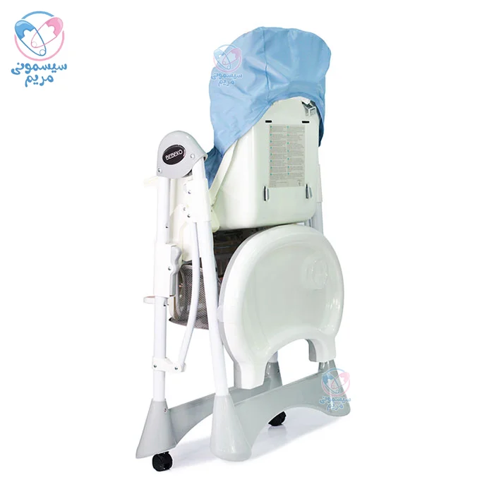 صندلی غذای کودک ببکو مدل هپی تایم با قابلیت جمع شدن آسان