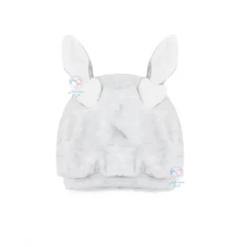 کلاه مخمل گوش دار و قلب پاپو Papo طوسی