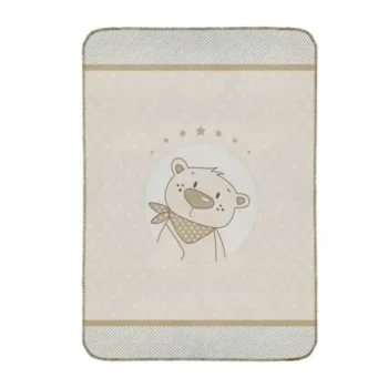 پتو نخی دورپیچ رزبرن Roseborn teddy bear