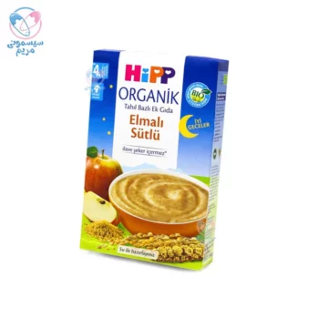 سرلاک ویژه شب هیپ Hipp شیر برنج بلغور سیب