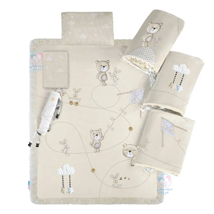 سرویس خواب 7 تکه رزبرن Roseborn Bear&Kite