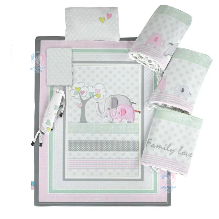 سرویس خواب 7 تکه رزبرن Roseborn family love، یک سرویس خواب با طراحی فانتزی و عاشقانه