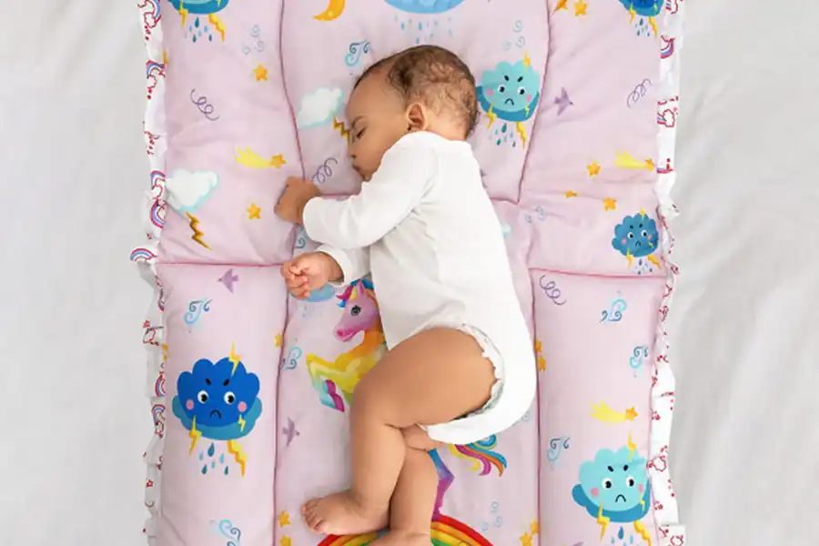 سایز سرویس خواب‌ها برای استفاده از بدو تولد تا 3 سالگی مناسب است.