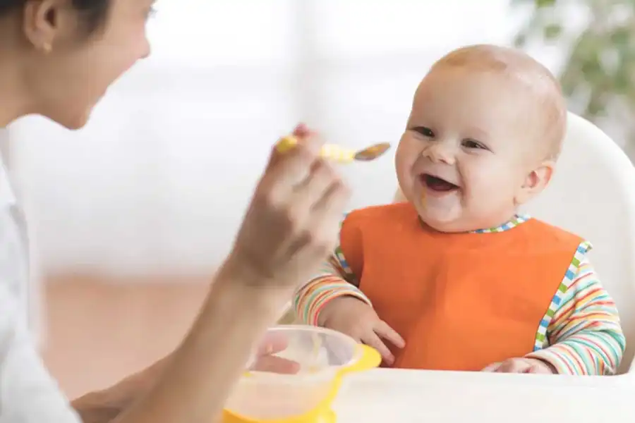 شروع به‌موقع مکمل‌ها و غذای کمکی‌، یکی از مهم‌ترین عواملی است که در رشد مغز و بدن کودک تأثیرگذار است.