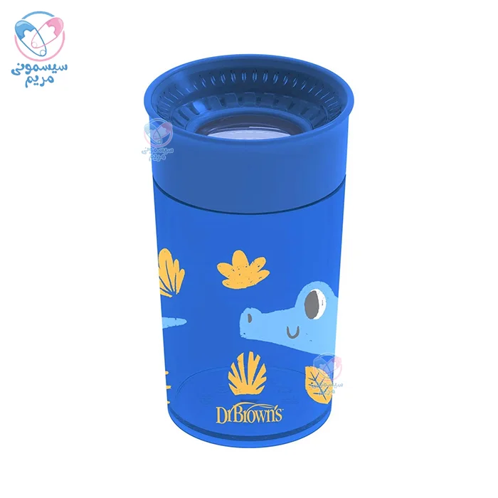 لیوان 360 درجه قابل شستشو با دست و ماشین ظرفشویی