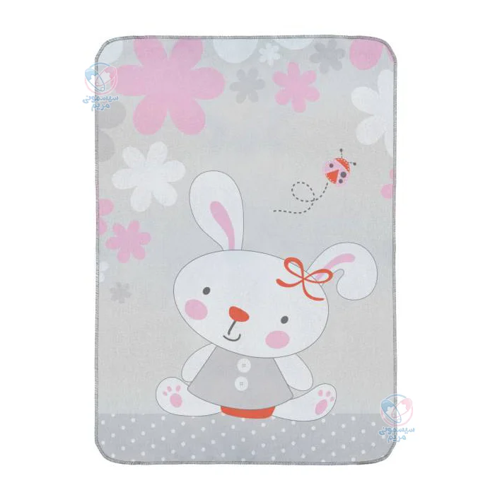 پتو نخی دورپیچ رزبرن Roseborn Little Bunny