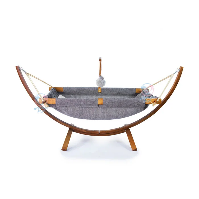 گهواره دستی بیبی ست baby set طوسی