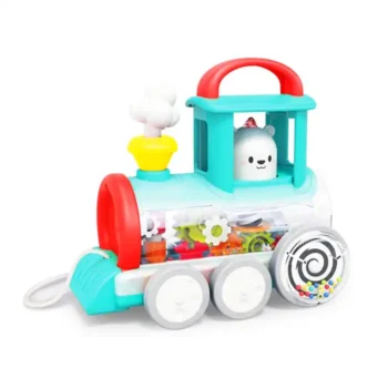 قطار چرخ دنده هولی تویز Huile Toys 7995