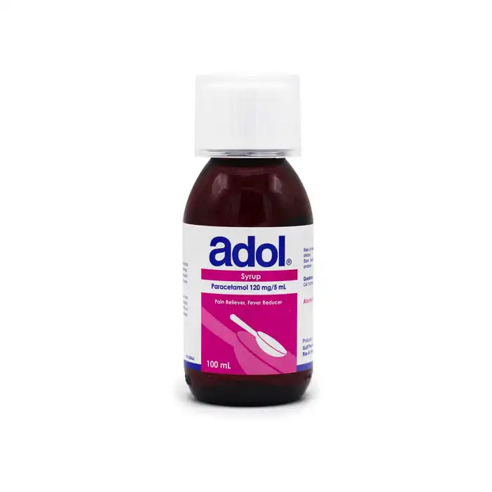 شربت تب بر ادول adol