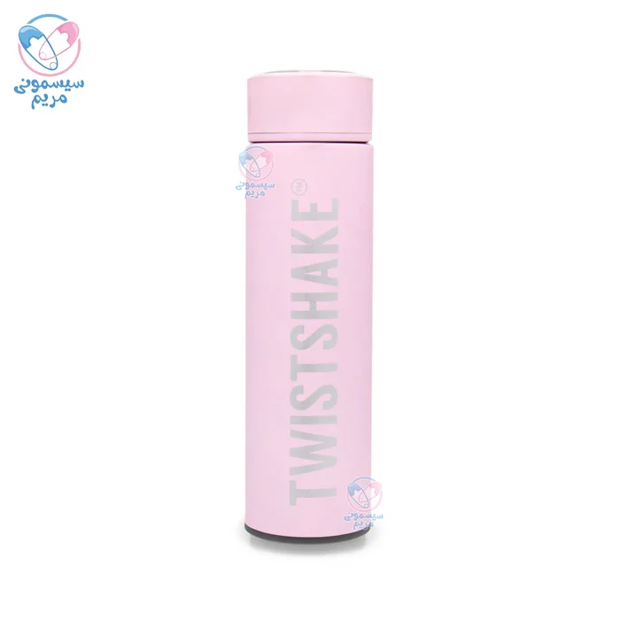 فلاسک آب توییست شیک TWISTSHAKE صورتی