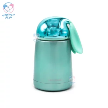 فلاسک تپل هلو دریم Hello Dream خرگوش گوش افتاده سبز