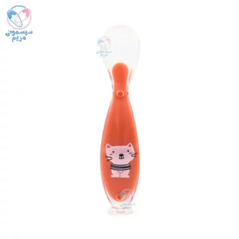 قاشق سیلیکونی چسبان توقی بیبی Taoqibaby گلبهی