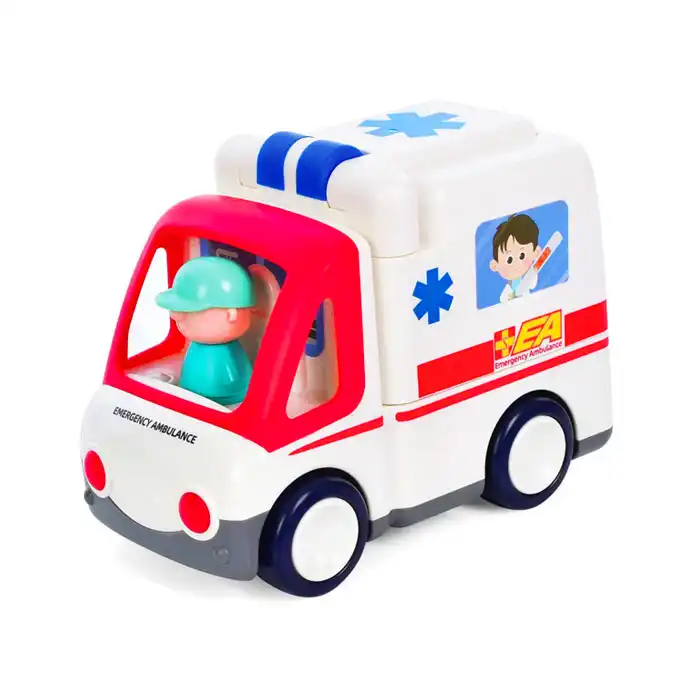 ماشین آمبولانس هولی تویز Huile Toys 9997